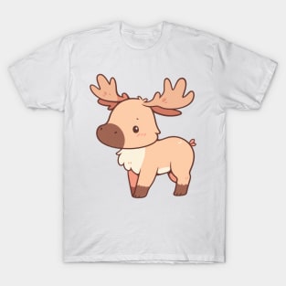 Simple drawn moose T-Shirt